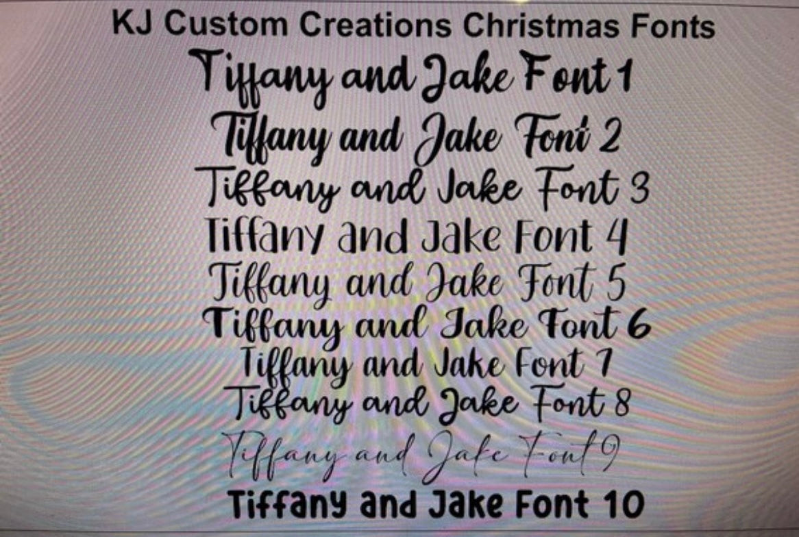 Personalised Santa Hats (Felt Hats)