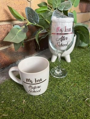 Personalised Teacher Mug Set