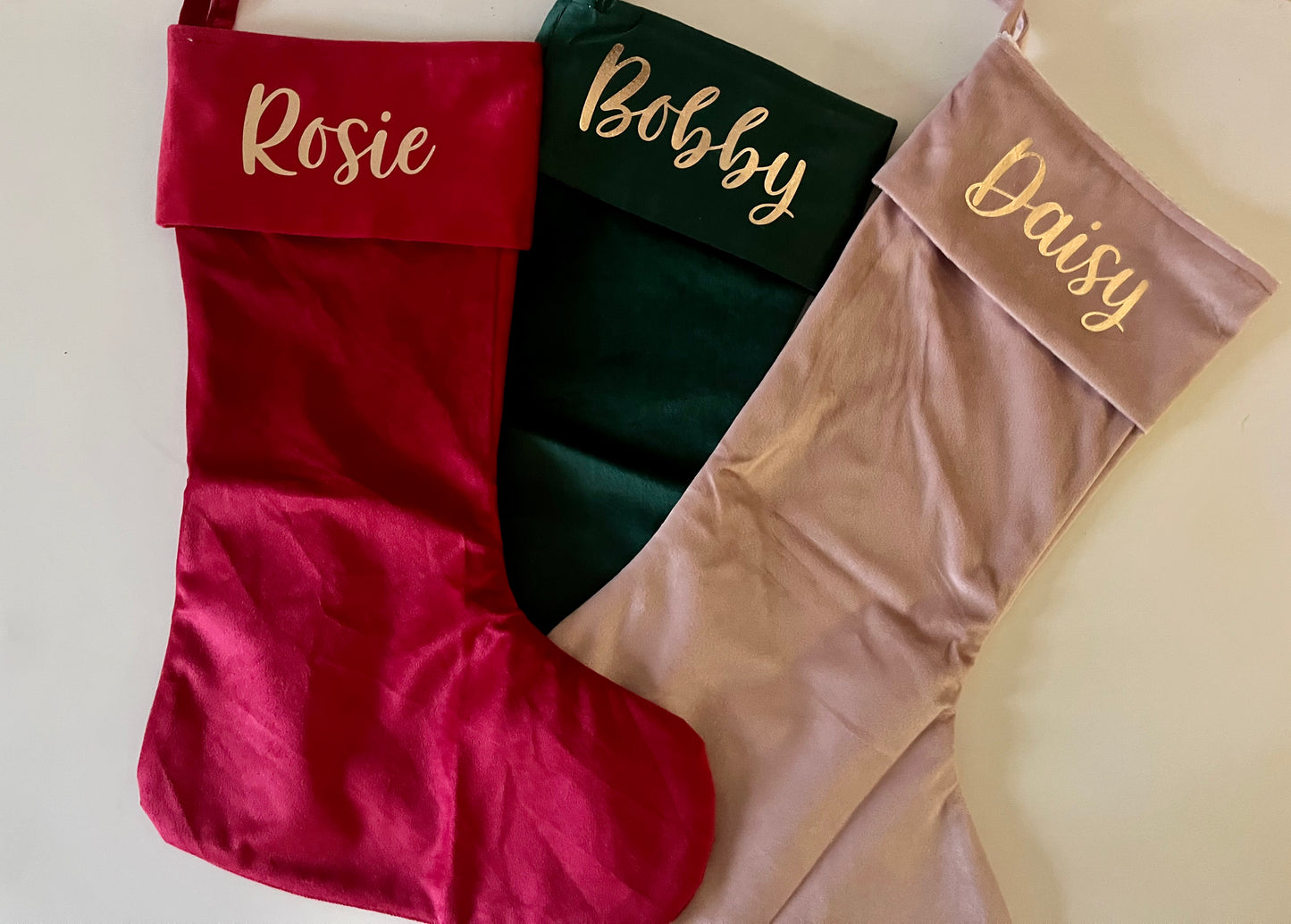 Luxury Velvet Christmas Stockings