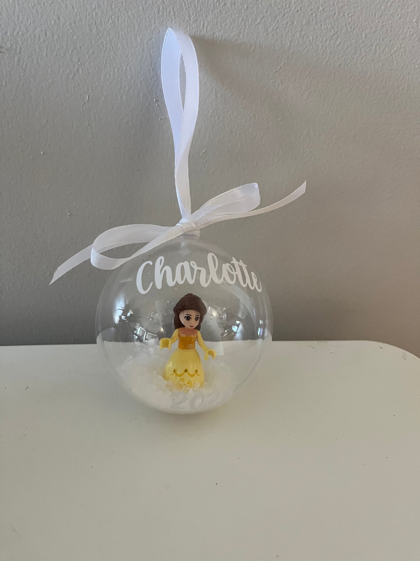 Princess Figurine Baubles - Christmas Ornament