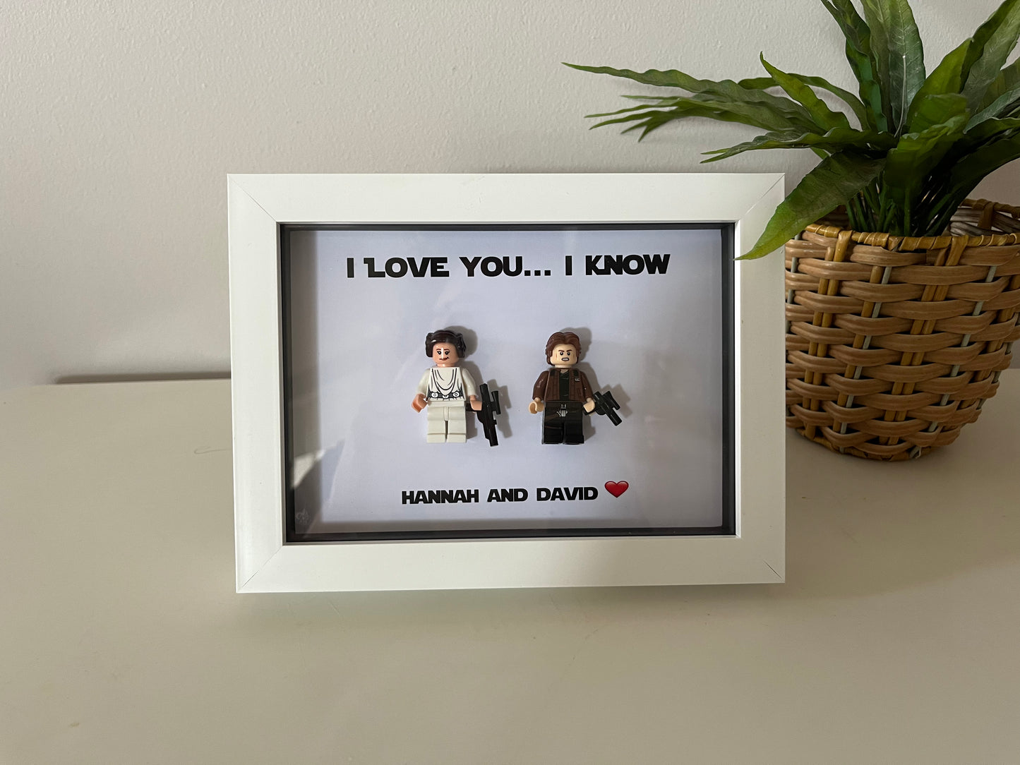 I love you … I know - Couples Gift, Valentine’s Day, Anniversay,  Birthday and Special occasion gift.