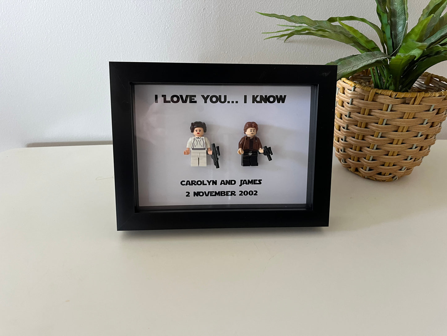 I love you … I know - Couples Gift, Valentine’s Day, Anniversay,  Birthday and Special occasion gift.