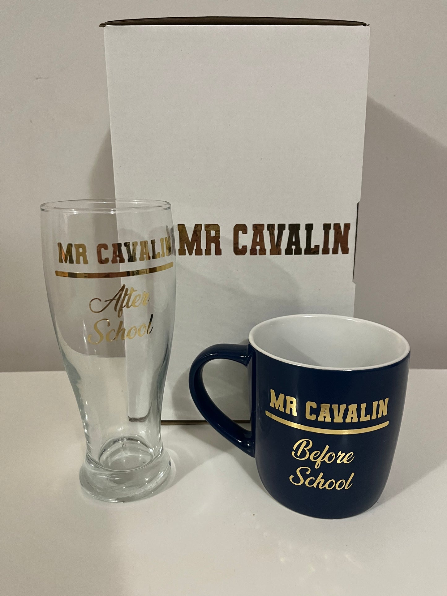 Personalised Teacher Mug Set