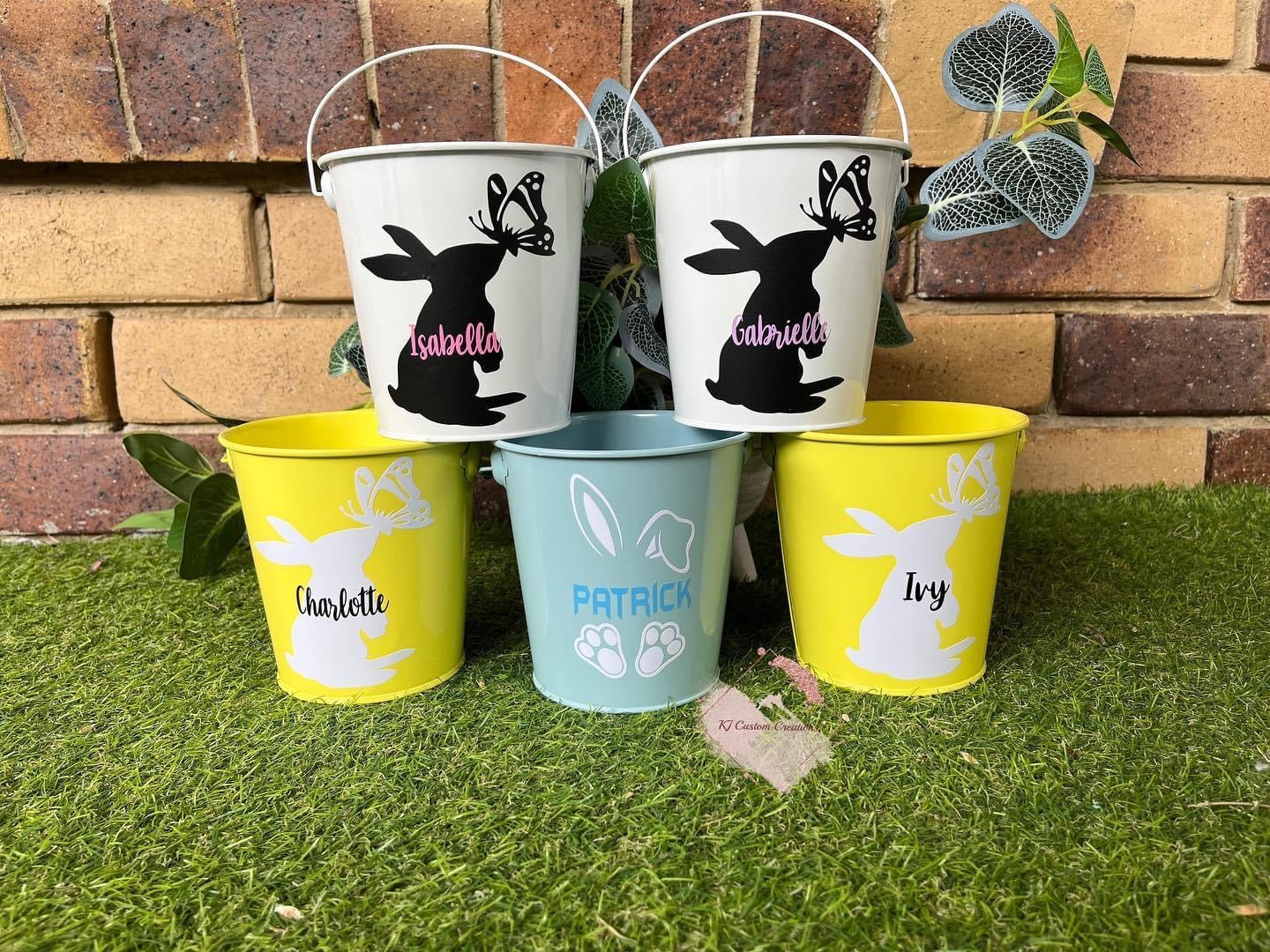 Personalised Easter Buckets