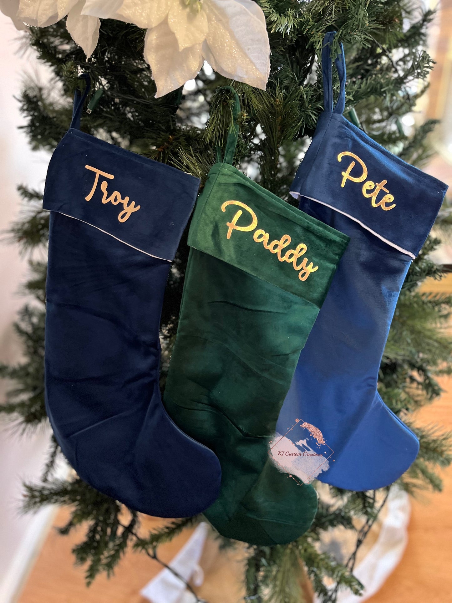 Luxury Velvet Christmas Stockings