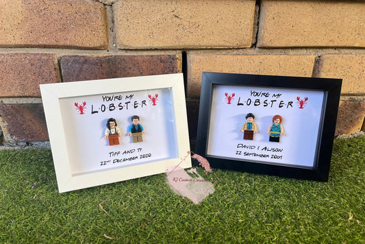 Friends Mini Figurine Frames - Valentines Day, Couples, Anniversary and Special Occasion