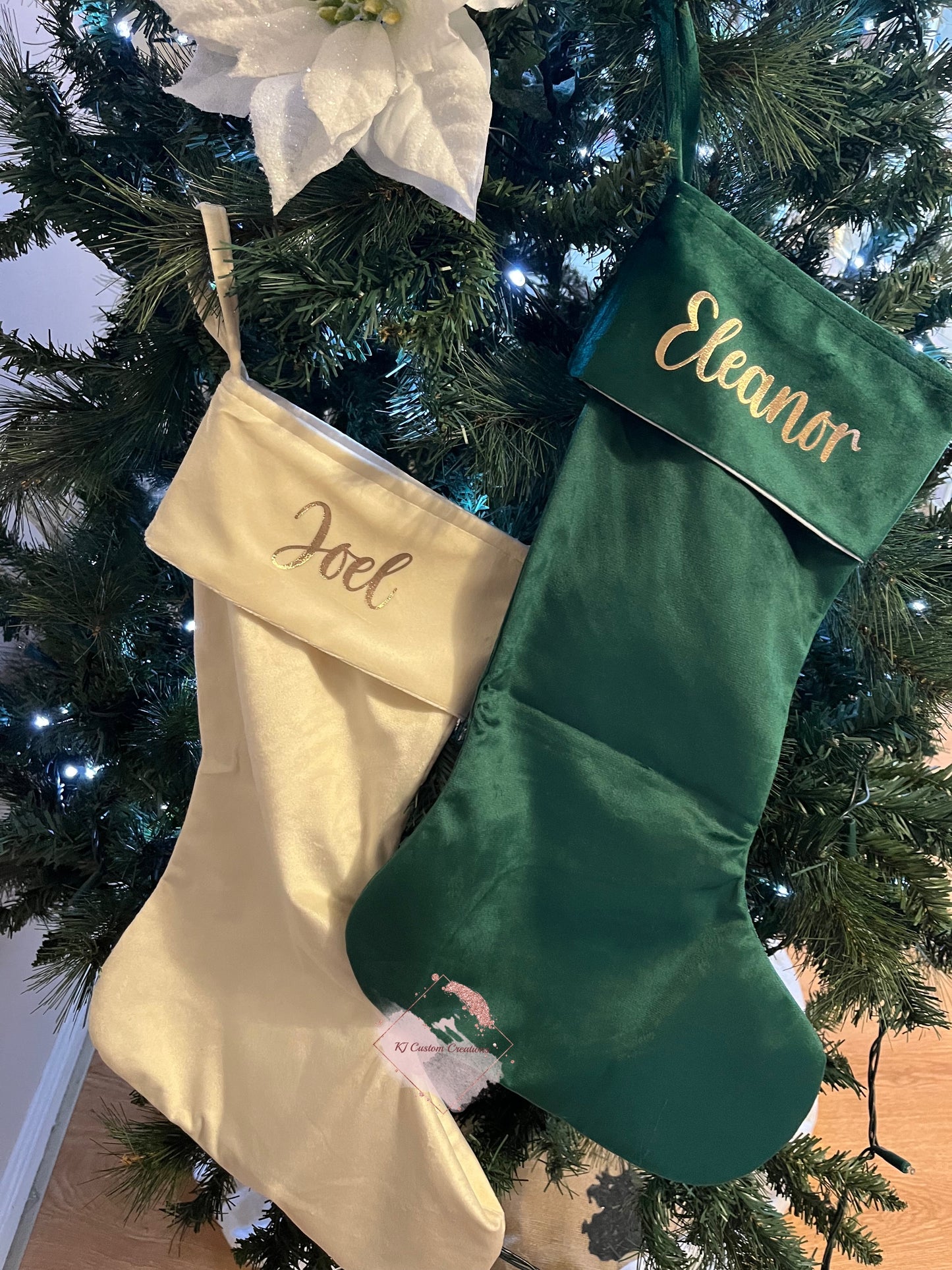 Luxury Velvet Christmas Stockings