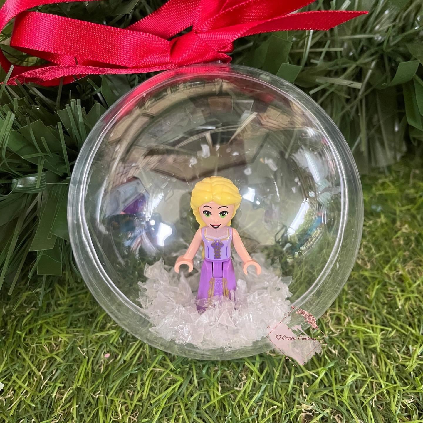 Princess Figurine Baubles - Christmas Ornament