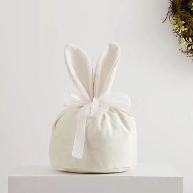 Extra Large Luxury Velvet Easter Baskets Bags