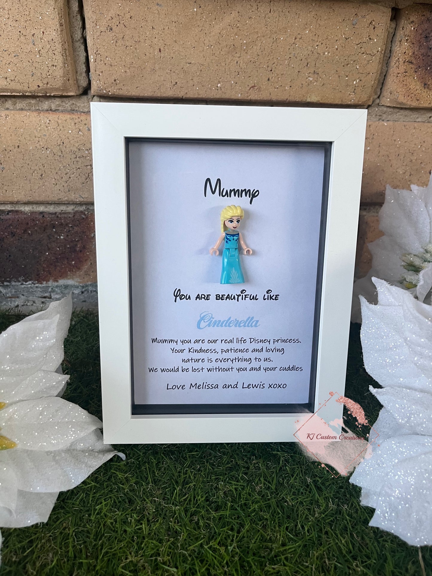 Princess Single Frame - Birthday’s, Mother’s Day, Christmas and Special Occasions