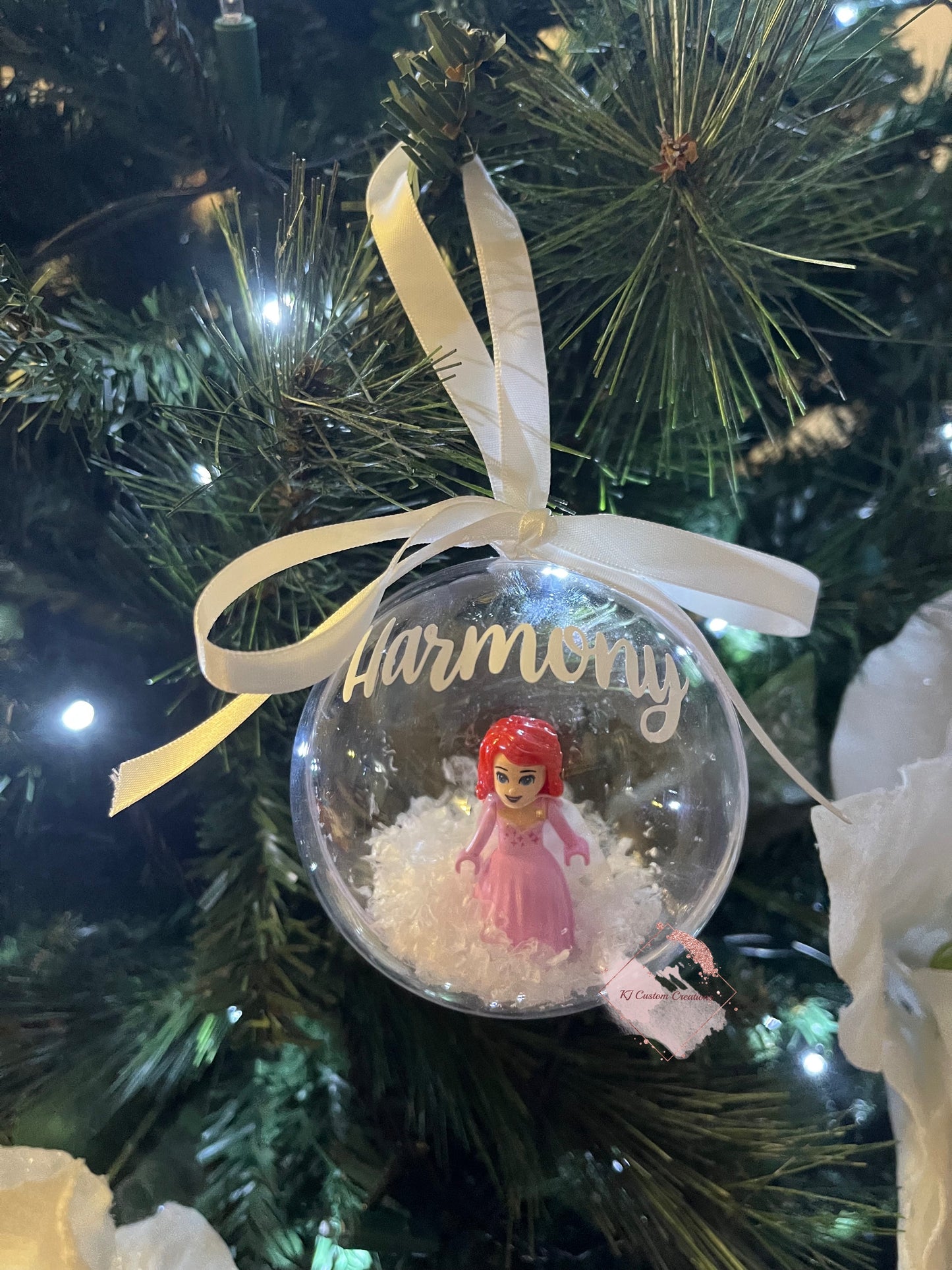 Princess Figurine Baubles - Christmas Ornament