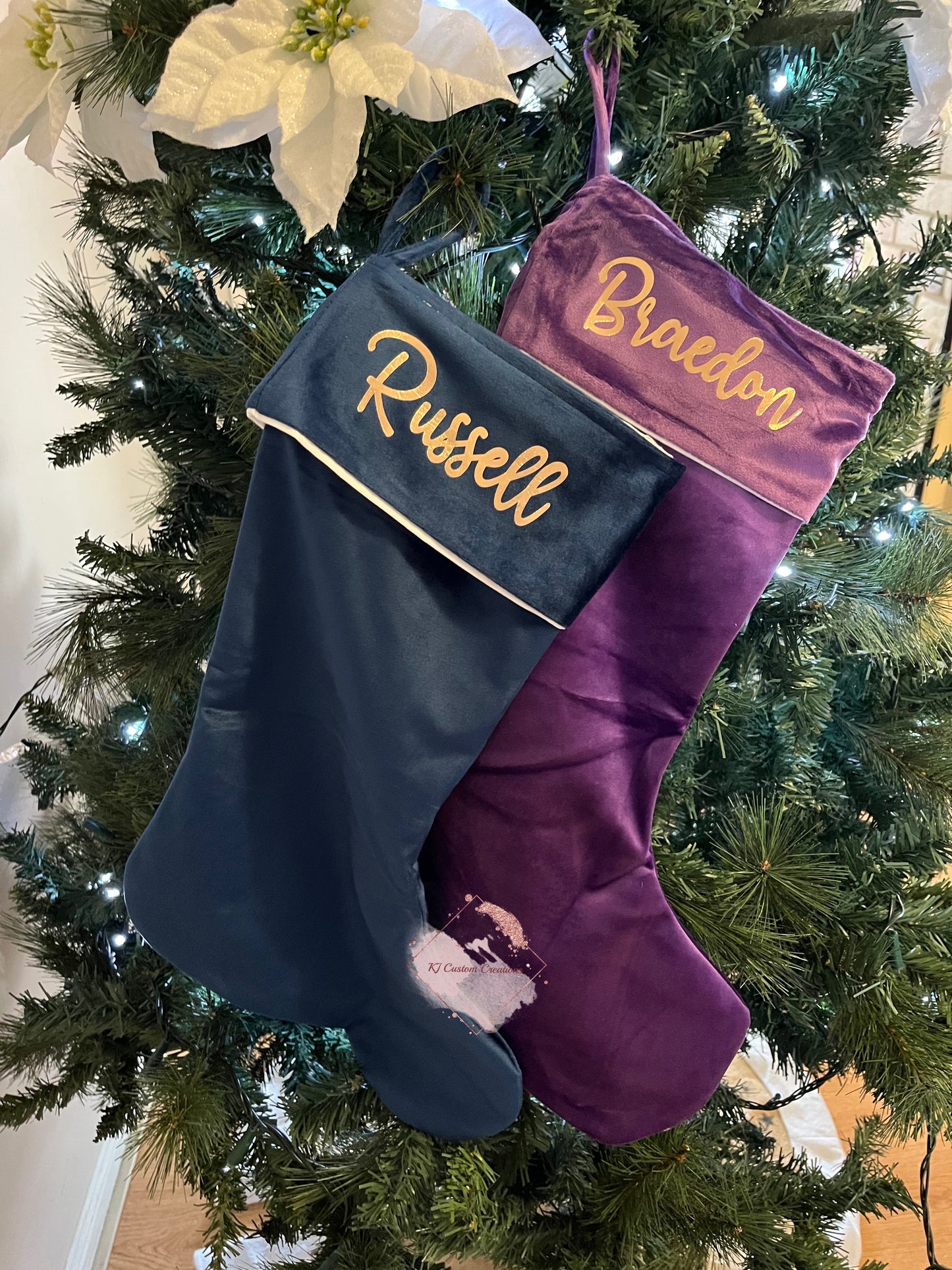 Luxury Velvet Christmas Stockings