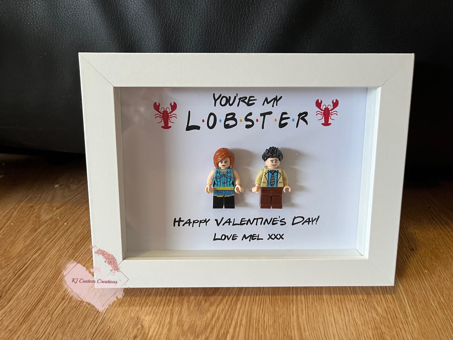 Friends Mini Figurine Frames - Valentines Day, Couples, Anniversary and Special Occasion