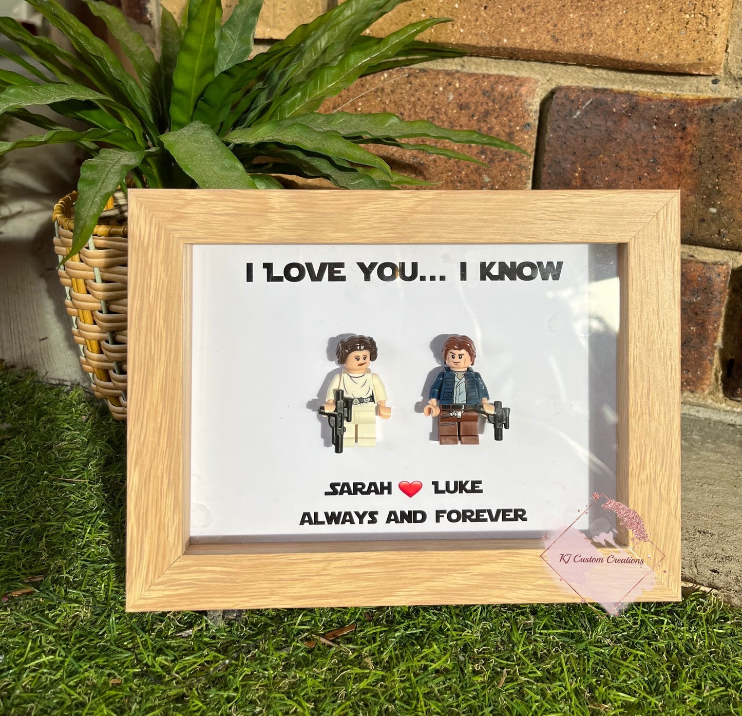 I love you … I know - Couples Gift, Valentine’s Day, Anniversay,  Birthday and Special occasion gift.