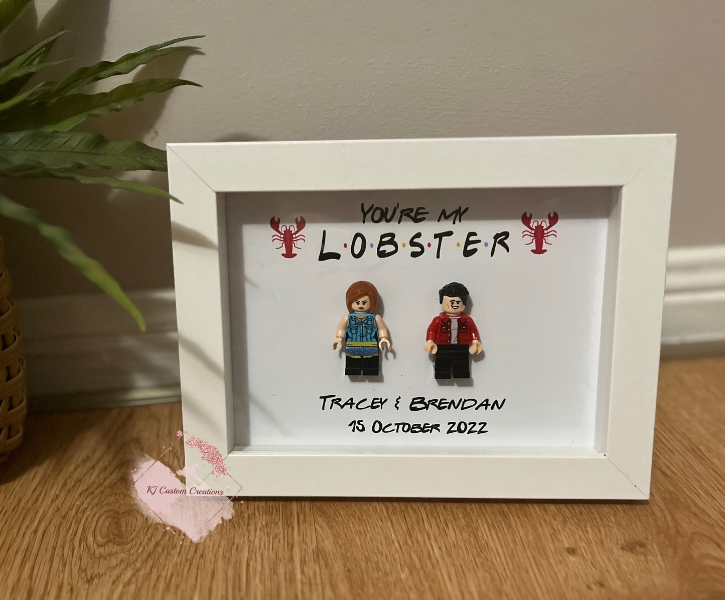 Friends Mini Figurine Frames - Valentines Day, Couples, Anniversary and Special Occasion