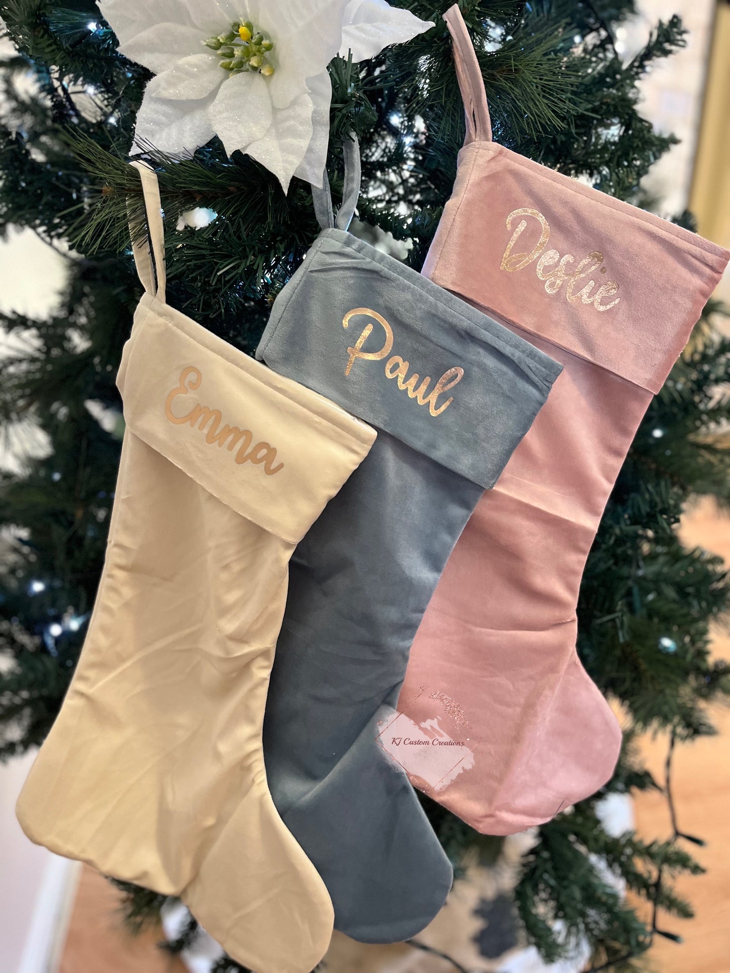 Luxury Velvet Christmas Stockings