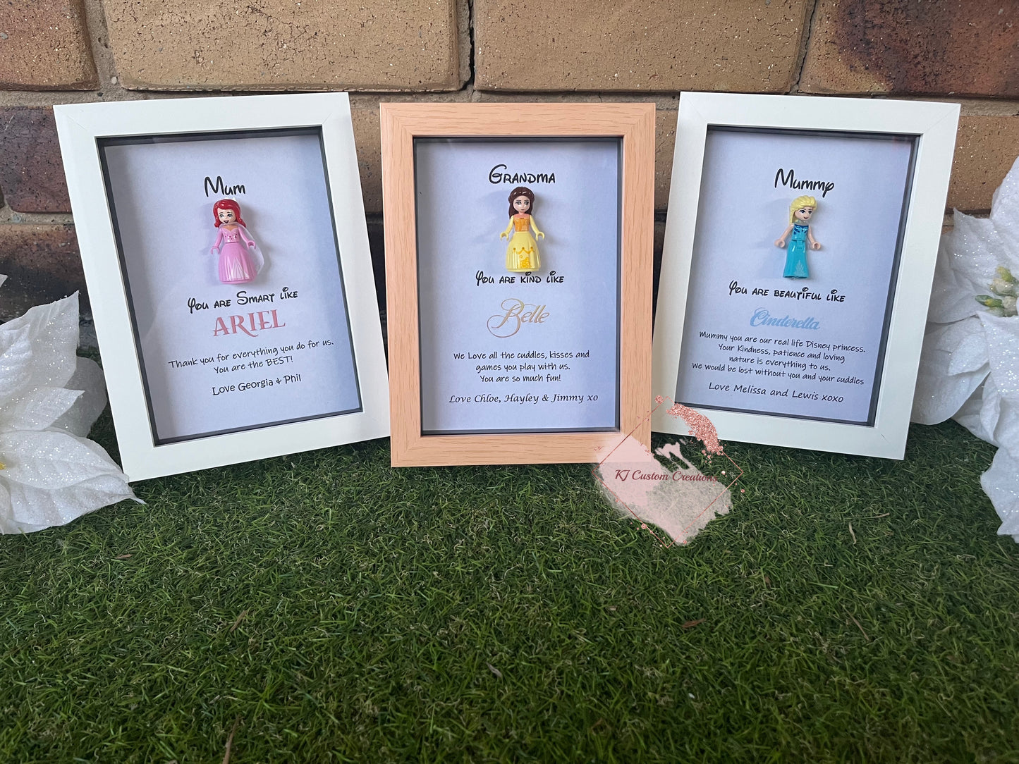 Princess Single Frame - Birthday’s, Mother’s Day, Christmas and Special Occasions